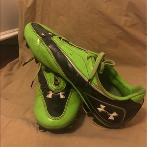 lime green cleats football